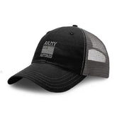 Speedy Pros Richardson mesh hat front view shows breathable cotton comfort.