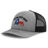 Speedy Pros Richardson hat with Armadillo Texas Flag embroidery for bold casual wear.