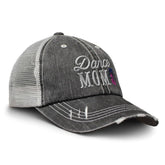 Speedy Pros soft mesh cap with embroidered dance mom motif for all-day comfort.