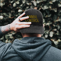 Left-side view of Richardson cap showing breathable cotton mesh for all-day comfort outdoors.