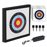SPG archery target backyard setup ready for focused outdoor practice.