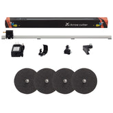 SPG Electric Arrow Saw full assembly showcases sturdy CNC-machined construction for precise cuts.