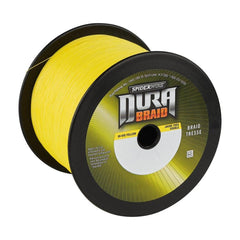 SpiderWire DuraBraid rocky-shore-use demonstrates rugged line ideal for rocky structure-heavy spots.