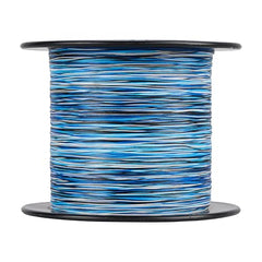 SpiderWire Stealth 0.015in diameter closeup emphasizes thin line for smooth reel performance