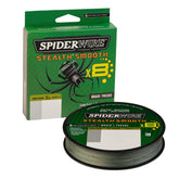 SpiderWire Stealth Smooth braid showing a soft feel ideal for effortless casting and sensitivity.