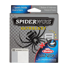 SpiderWire Ultracast braid enabling extended casting distance in water.