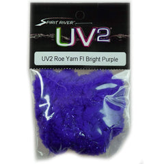 Spirit River UV2 Roe Yarn close-up showing high-visibility coating for egg patterns.