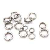 5# split ring 38lb 100pcs stainless steel