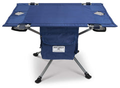 Sport-Brella Sunsoul table-top ready for outdoor dining on the go