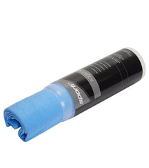 Sporti blue chamois towel close-up showing ultra-absorbent texture