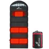 Sportneer heated sleeping bag with five zones for targeted warmth outdoors.