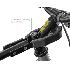 Women's bikes compatibility and secure hold on the SportRack adapter.