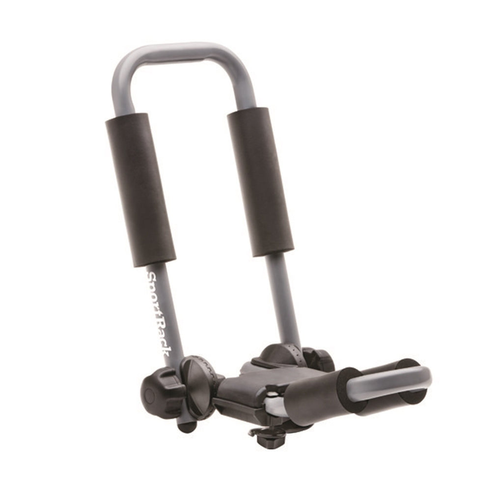 SportRack SR5513 folding kayak carrier front view with secure kayak support