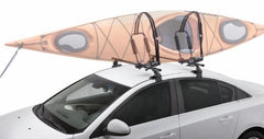 SportRack SR5513 folding kayak carrier side view highlights compact storage