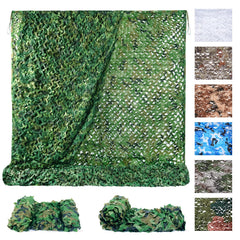Sposuit camo netting on a hunting blind showing matte camouflage and glare reduction