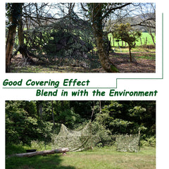 Sposuit camo netting military-themed party decorations for authentic ambiance.