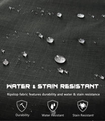 SPOSULEI cargo pants reinforcement stitches emphasize durability in high-stress areas during patrols