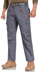 SPOSULEI cargo pants pocket detail highlighting nine-pocket versatility for tools.