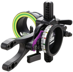 Spot Hogg Double Pin .019 Fast Eddie sight close-up yardage dial and pins for easy adjustments