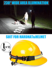 Spriak wide-beam 230-degree illumination for broad visibility