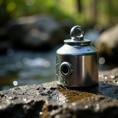 Inline spring-loaded fish feeder and holder for carp fishing
