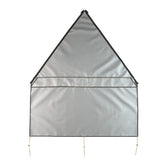Springbar Zip-in Stove Jack accessory, silver, enables stove-ready warmth in Classic Jack 140 tent.