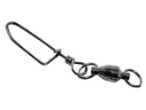 Spro ball bearing swivel with Coast Lock in black size 6, reducing line twist during casts