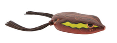 Spro Bronzeye King Daddy frog bait in natural red designed for thick-cover bass bites