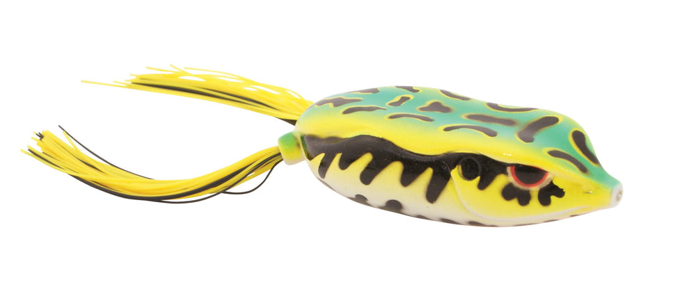 Spro Bronzeye King Daddy Frog leopard pattern, ideal for big bass in dense cover