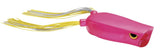 Spro Bronzeye Pop 60 Flamingo lure in action delivering topwater pop.