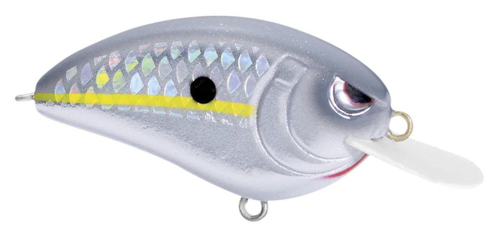 SPRO Little John TR50HMS shad treble lure in action, lifelike motion boosts casting confidence.
