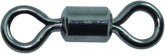 Spro Power Swivel Pack 10 black angle view reduces line twist during trolling
