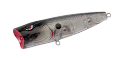 Spro SEPP80BKS E Pop 80 lure in black-silver delivering crisp action for precise casting.
