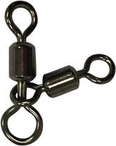 Spro SPSCB-03-6 power swivels combo in black, showcasing robust snaps and swivels.