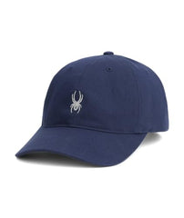 Spyder Dad Hat back bronze buckle adjustable closure for a secure fit.