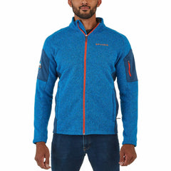 Spyder Empire fleece jacket front view showing versatile full zip for on-the-go warmth