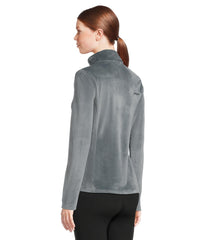 Spyder Shimmer Bug 1/2 Zip slate blue back view with durable zipper