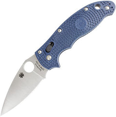 Spyderco Manix 2 CPM S110V steel highlighted for edge retention and durability.
