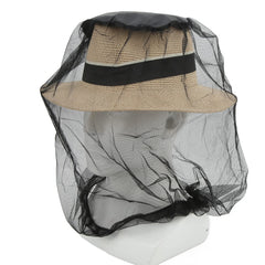 SPYMINNPOO mesh net face-neck cover shields skin from bugs.