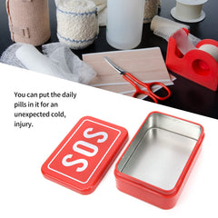 SPYMINNPOO Survival Kit Container open lid for quick access to supplies
