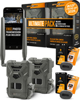 SPYPOINT Flex-M 2-Pack front view shows rugged field-ready design for scouting.