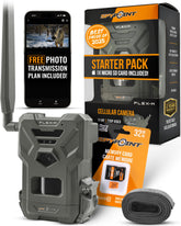 SPYPOINT Flex-M front view shows rugged trail camera for all seasons.