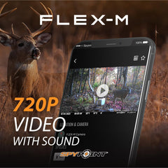 SPYPOINT Flex-M night vision for clear nocturnal wildlife footage.