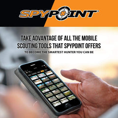 SPYPOINT LINK-MICRO-LTE LTE-capable for real-time updates.
