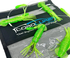 SquidNation Daisy Chain in Green Sparkle for tuna trolling scenarios.