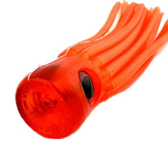 Squidnation Slammer Chugger red water push demonstrates stable tracking in rough seas.