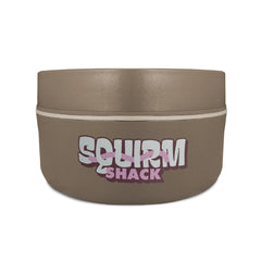 Squirm Shack insulated live bait storage with compact handle keeps bait ready on the move.