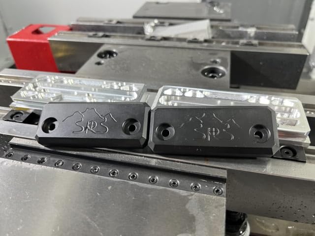 Salmon River Solutions SRS M LOK fore end weights, front view, enhances balance and secure mounting.