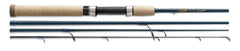 St. Croix Triumph Travel Spinning Rod guide-frames with aluminum-oxide guides for smooth line flow.