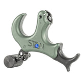 Stan OnneX Resistance archery release shows ergonomic grip for comfortable extended shooting sessions.